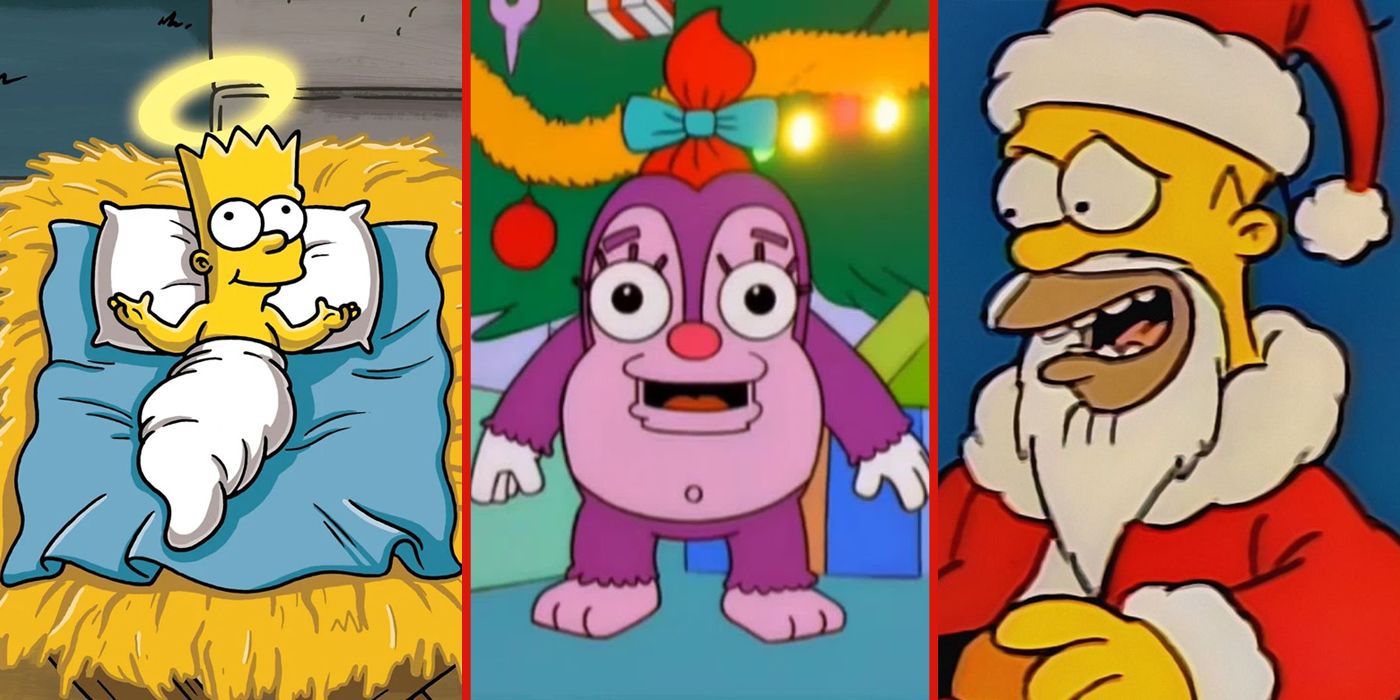 Три лучших рождественских спецвыпуска Симпсонов