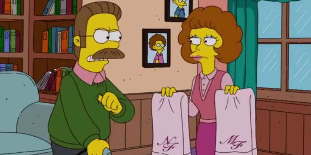 The former Simpsons character Maude Flanders