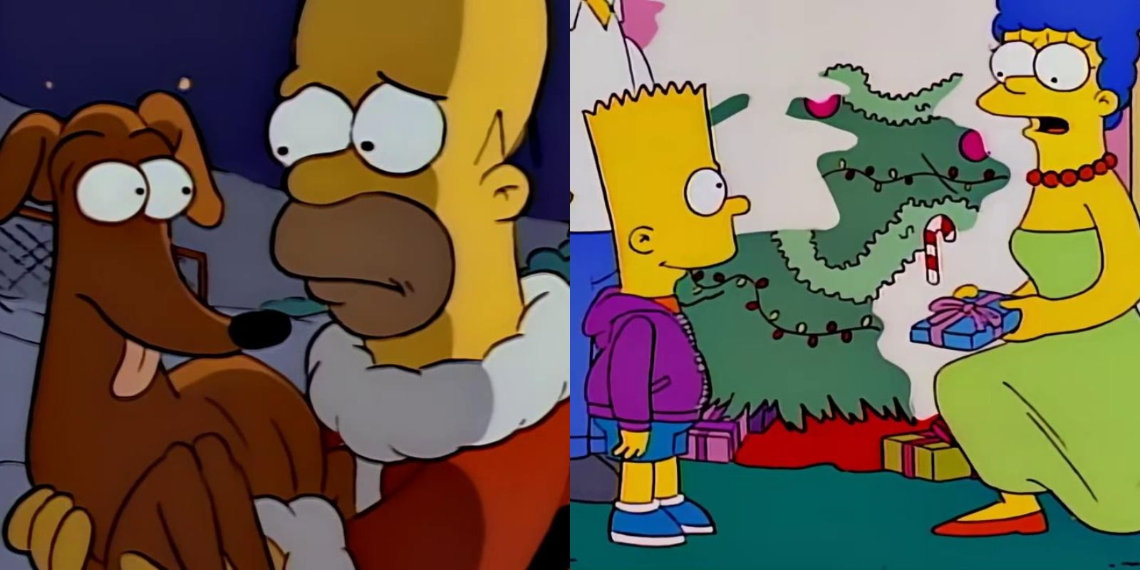 simpsons christmas episodes