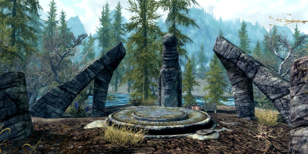 stone structure where one cures vampirism in skyrim