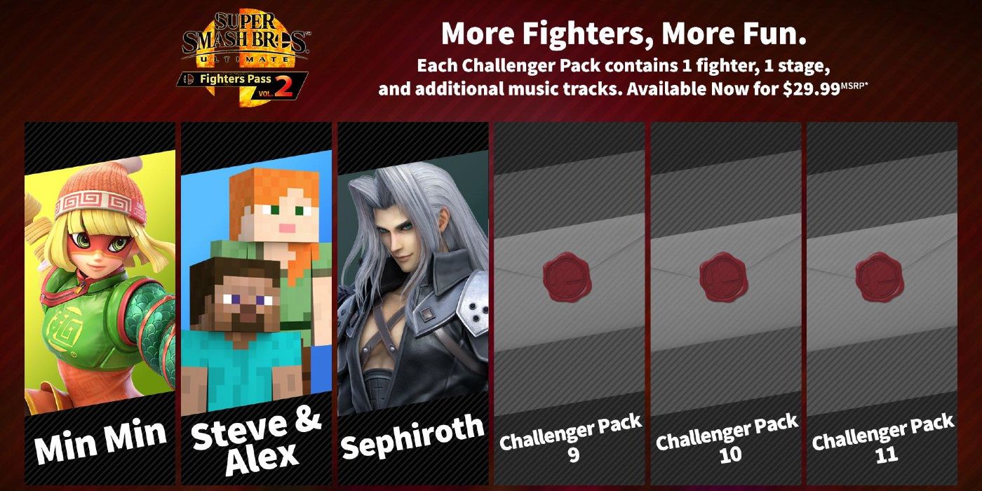 Super Smash Bros.  Ultimate DLC Leaker predicts the next 3 fighters