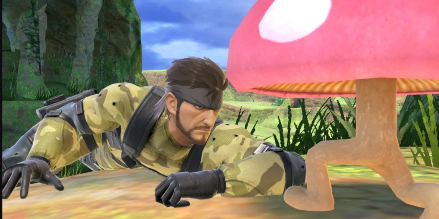 smash bros snake mushroom