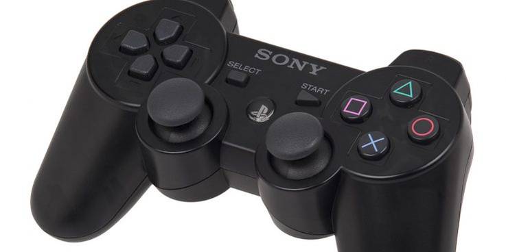Stock image of PS3 controller