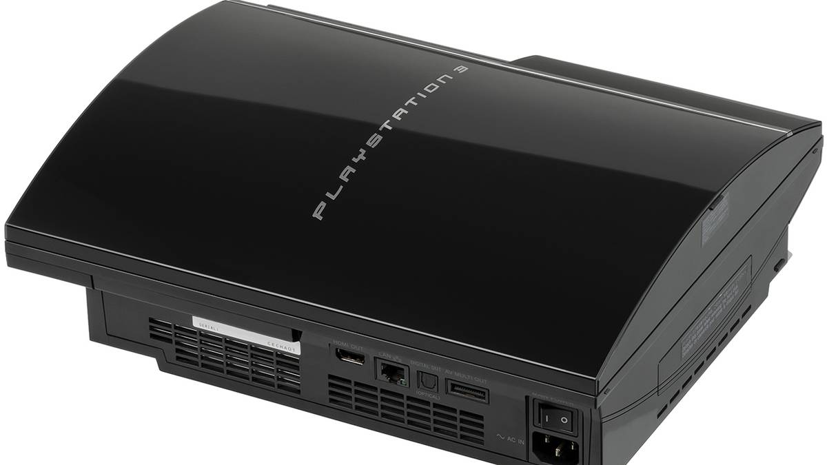 Stock image of PlayStation 3 console