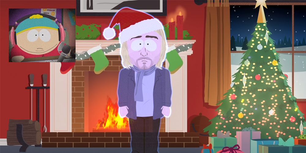 A still from the South Park Christmas special "#HappyHolograms"