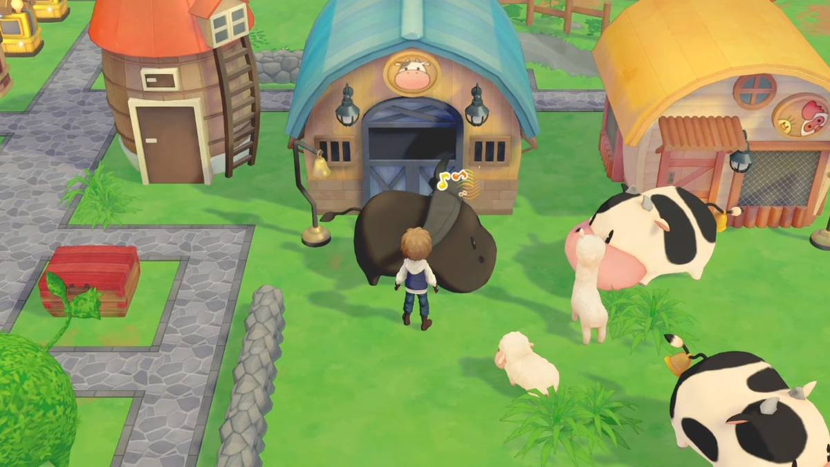 story of seasons pioneers of olive town player on farm