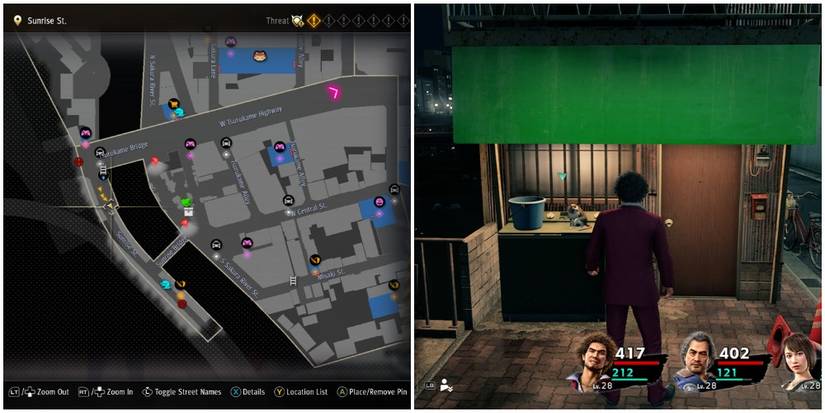 sunrise street like a dragon cat