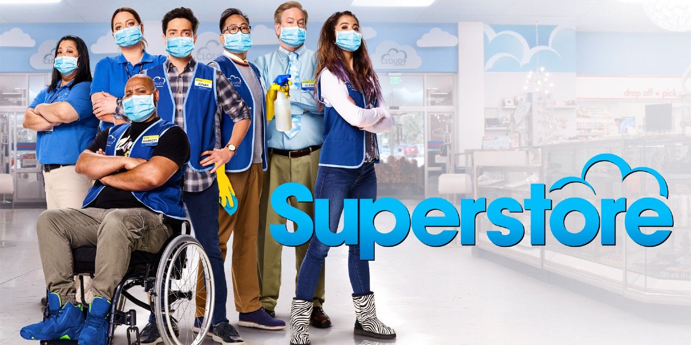 superstore cast covid masks