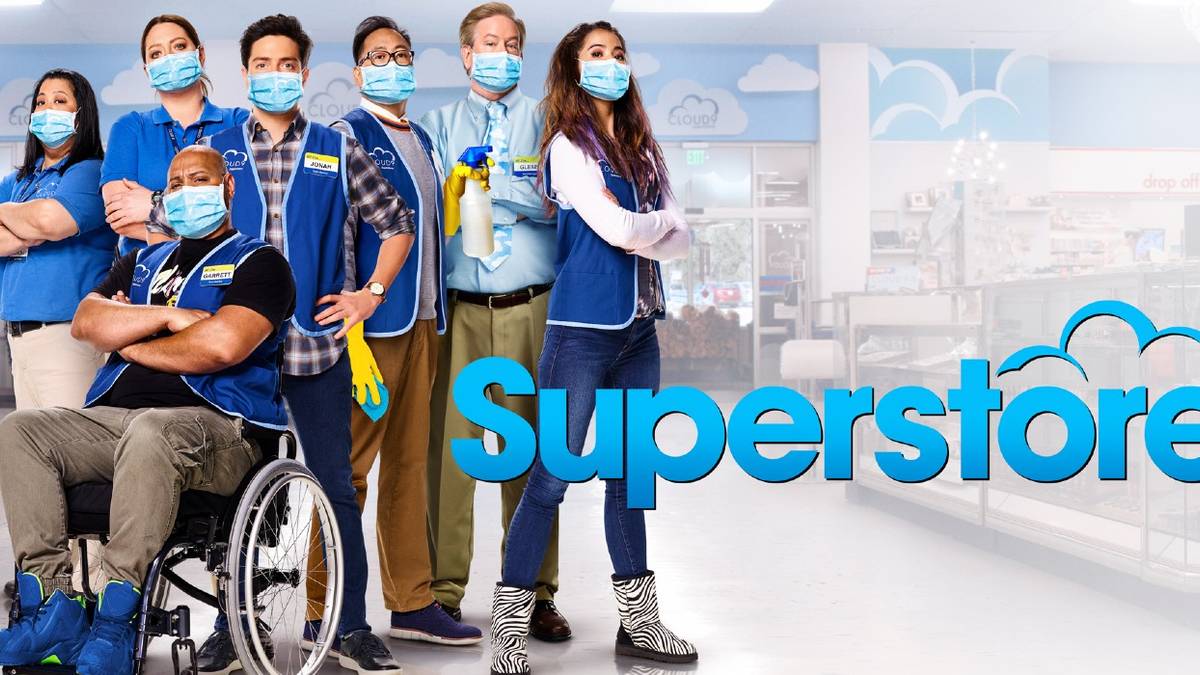 superstore cast covid masks