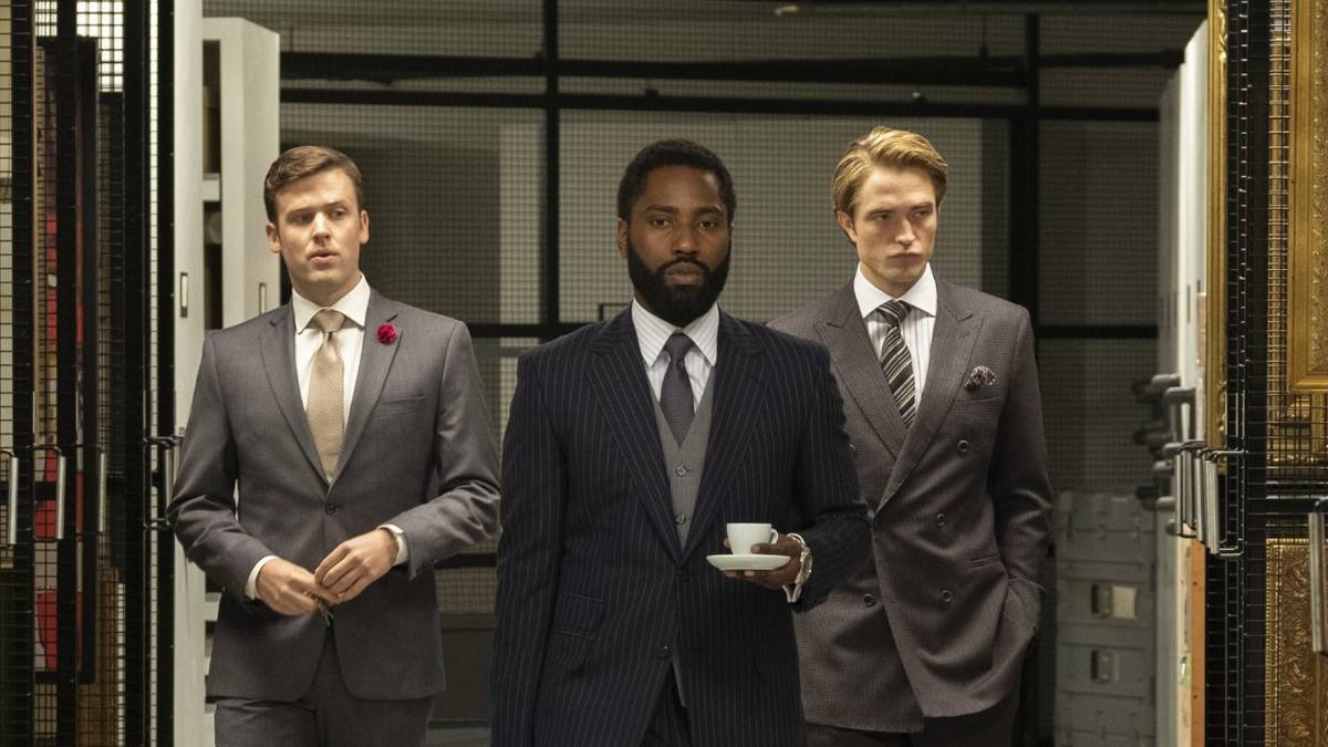 John David Washington and Robert Pattinson in Tenet