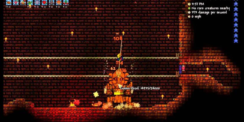 mid boss fight gameplay