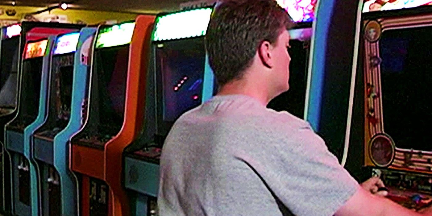 Steve wiebe playing Donkey Kong in The King Of Kong