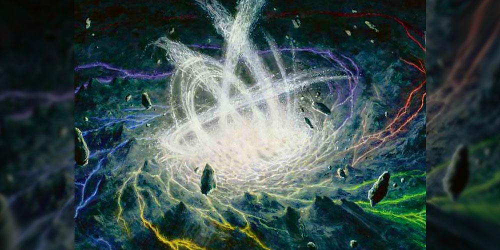 magical vortex of five colors on the plane of alara in mtg