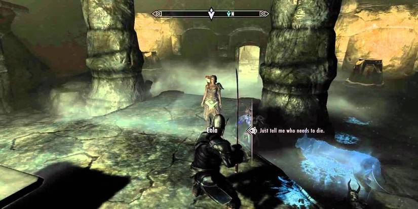 The taste of death quest - Skyrim