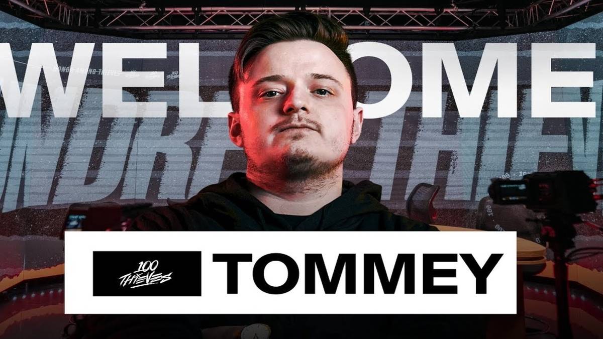 pro player tommey welcome image 100 thieves team