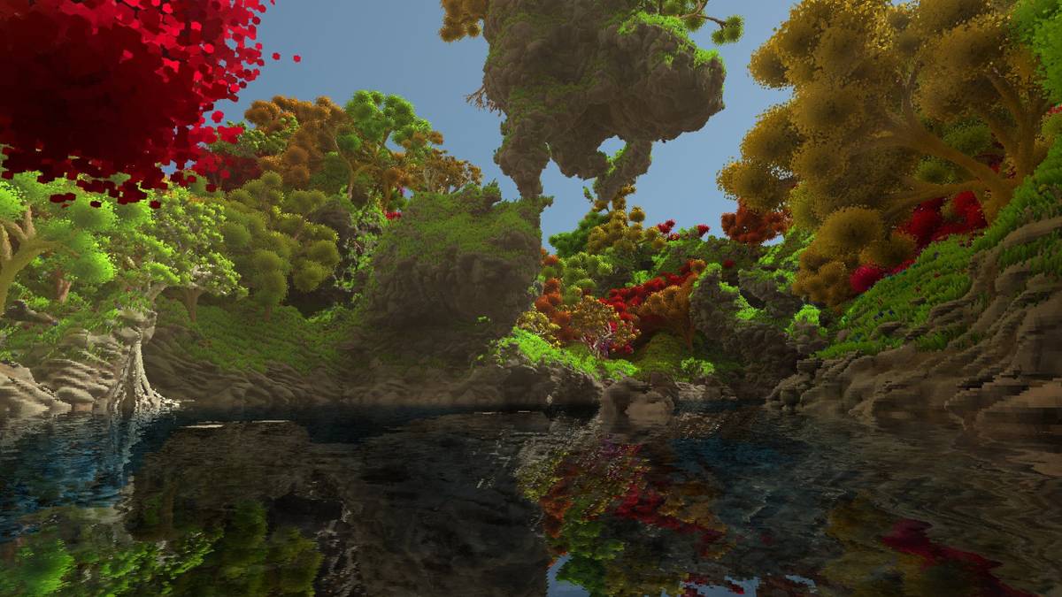 voxel world screenshot