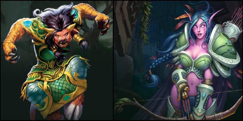 warcraft druid hunter