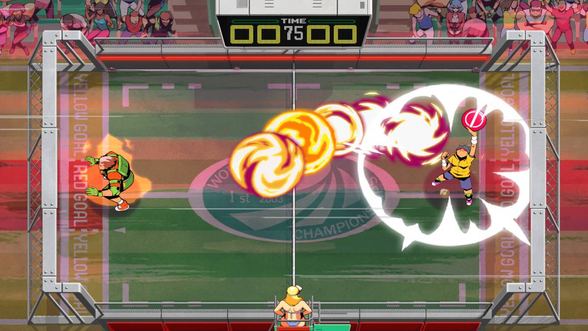 windjammers 2 gameplay screenshot