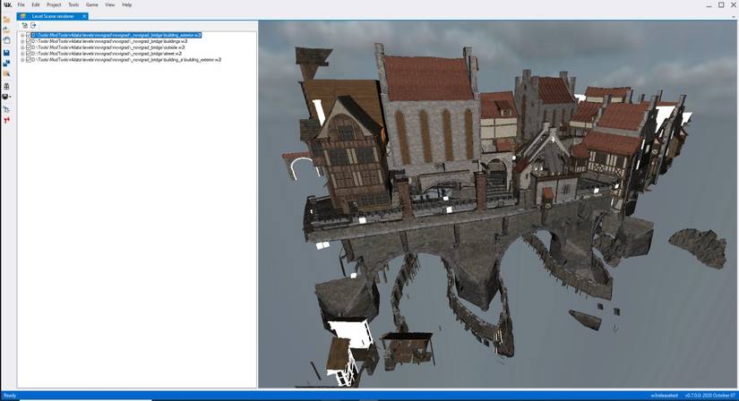 wolvenkit menu screen