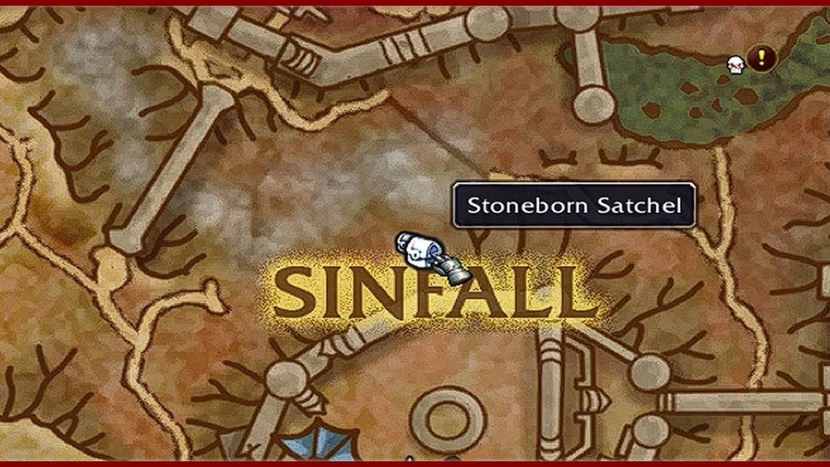 Shadowlands Stoneborn Satchel Treasure