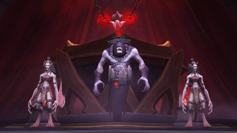 world of warcraft shadowlands castle nathria boss adds