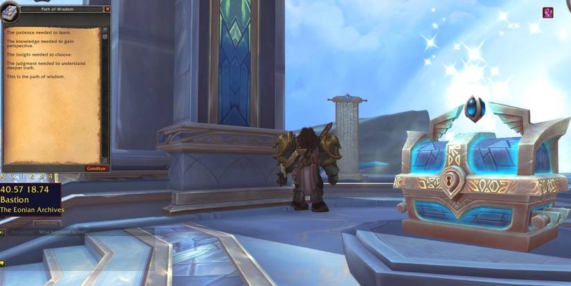 Shadowlands Gift of Thenios Buff