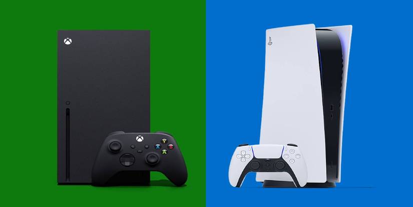 xbox series x next to ps5