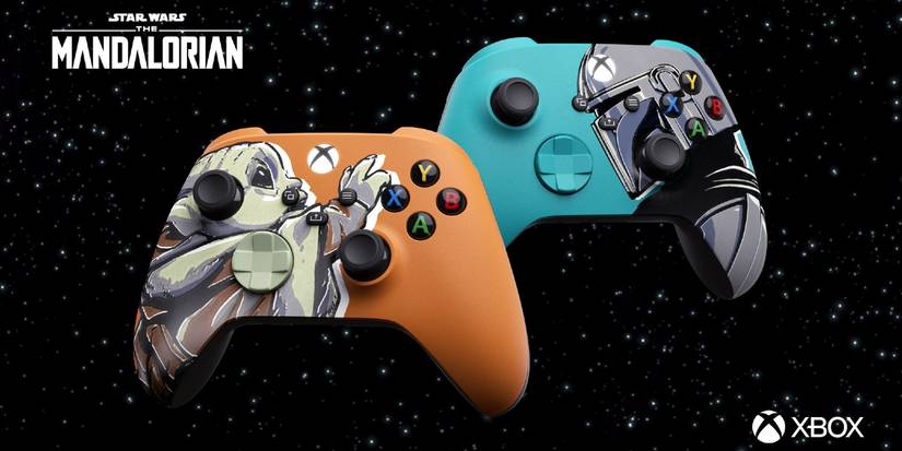xbox series x mandalorian custom controllers