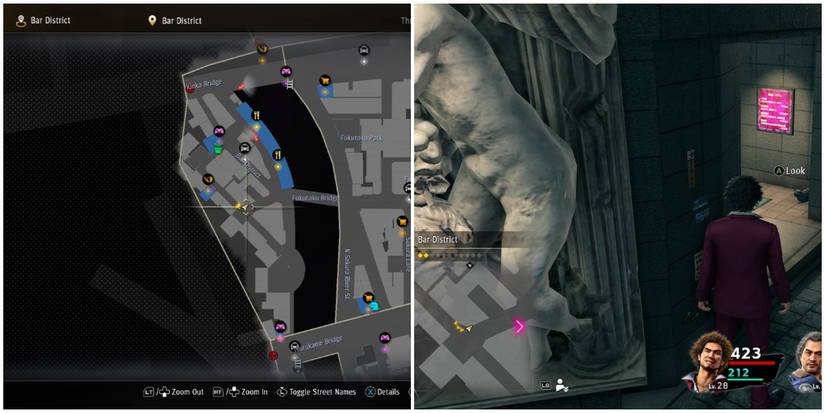 yakuza like a dragon cat bar district