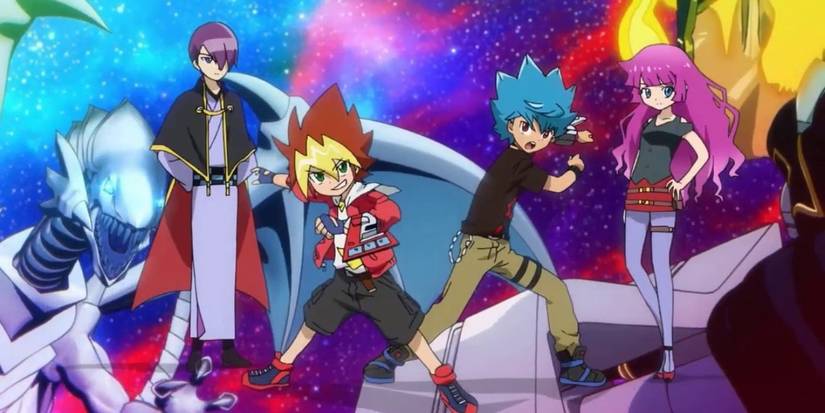 YuGiOh SEVENS characters