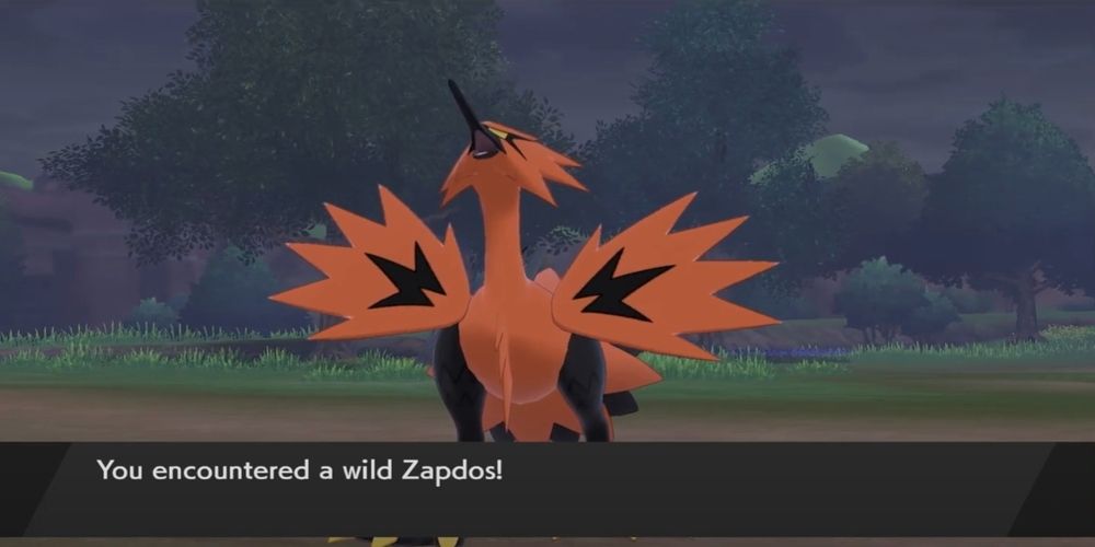 A wild Zapdos appearing