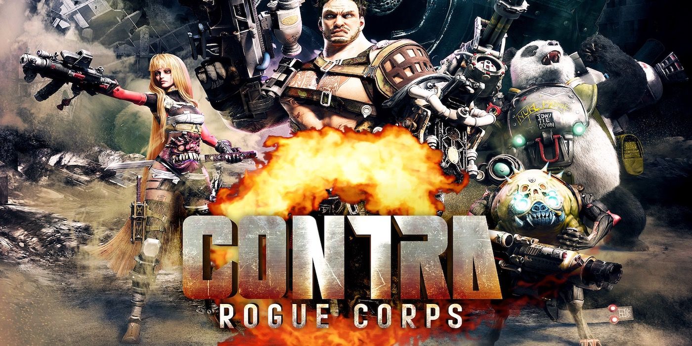 Contra Rogue Corps promo art