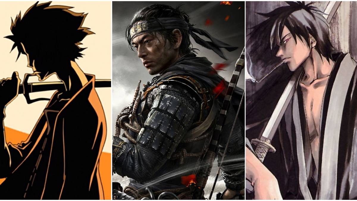 Ghost of Tsushima, Samurai Champloo, samurai deeper kyo