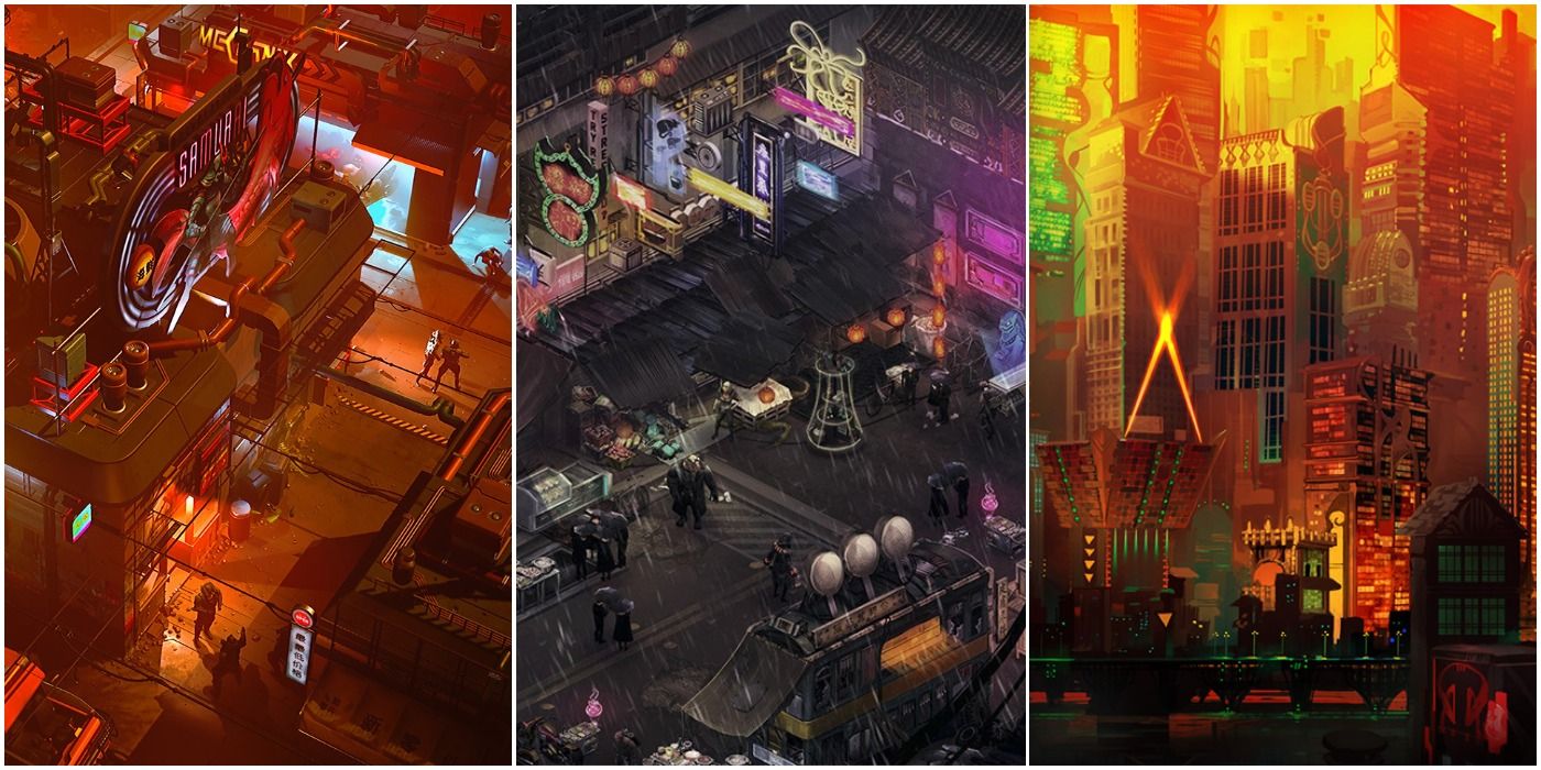 10 Best Cyberpunk Cities in Gaming Ruiner, Shadowrun, Transistor cities