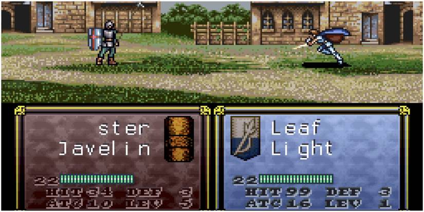 Fire Emblem Thracia 776 gameplay screenshot