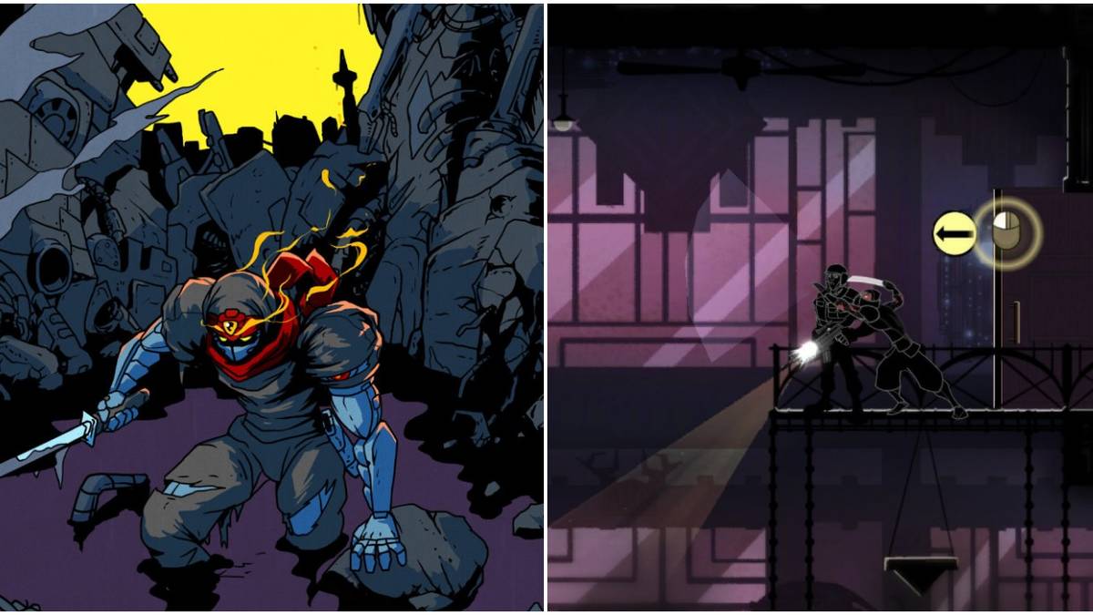 Cyber Shadow, mark of the ninja