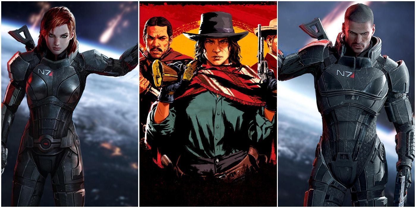 10 Single-Player Games With Underrated Multiplayer Modes Red Dead Online and Mass Effect 3 Commander Shephard