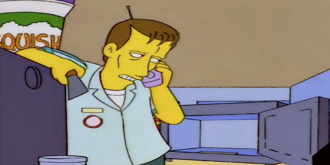 James Woods in The Simpsons
