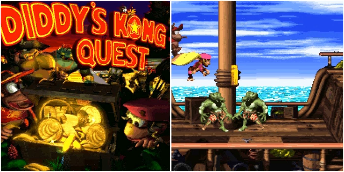 Donkey Kong Country 2 gameplay screenshots