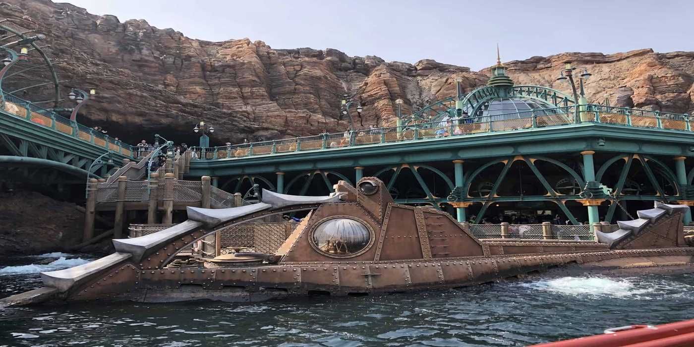 20,000 Leagues Under the Sea Attraction at Tokyo Disneyland