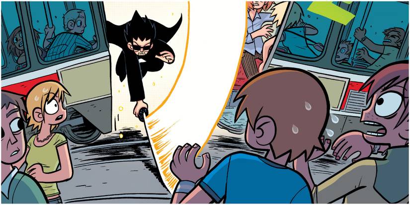 Scott Pilgrim comic panel