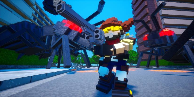 Earth Defense Force World Brothers gameplay screenshot