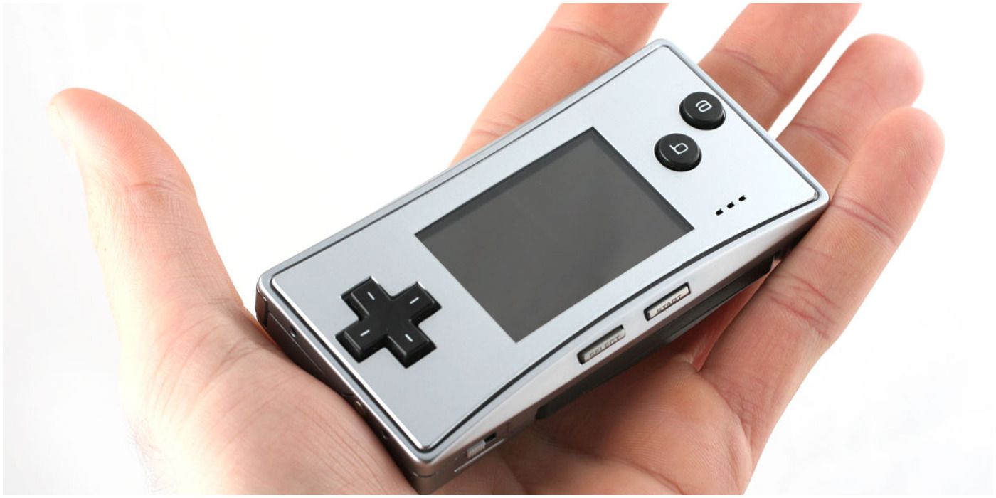 a Game Boy Micro