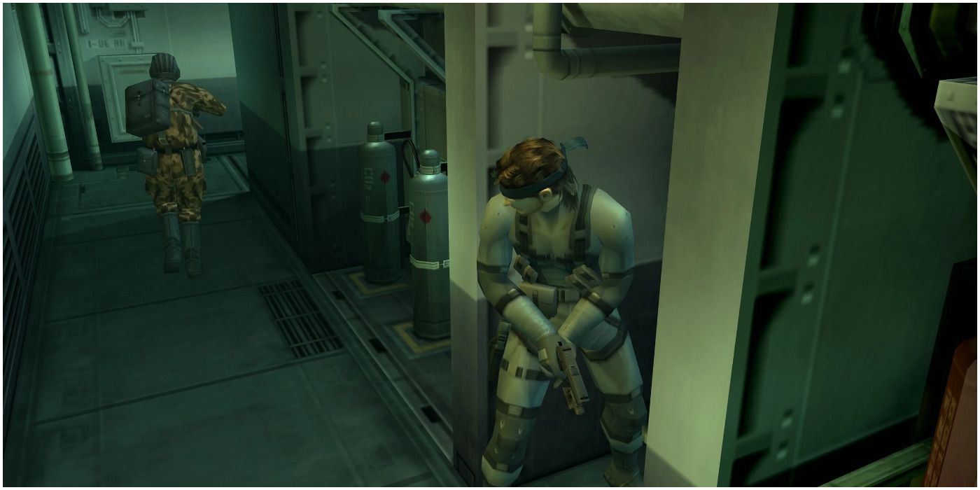Metal Gear Solid 2 gameplay screenshot