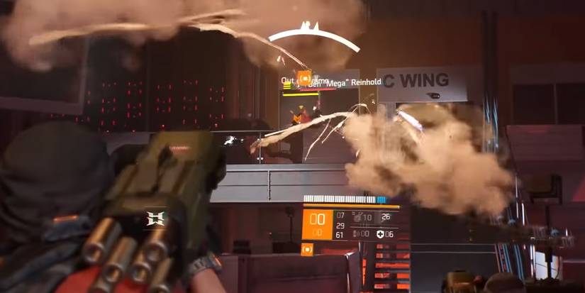 A Technician attacking with missiles - Division 2 Technicial Skill Tree Guide