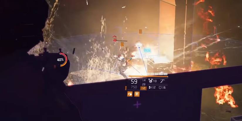 A Technician launching missiles - Division 2 Technicial Skill Tree Guide