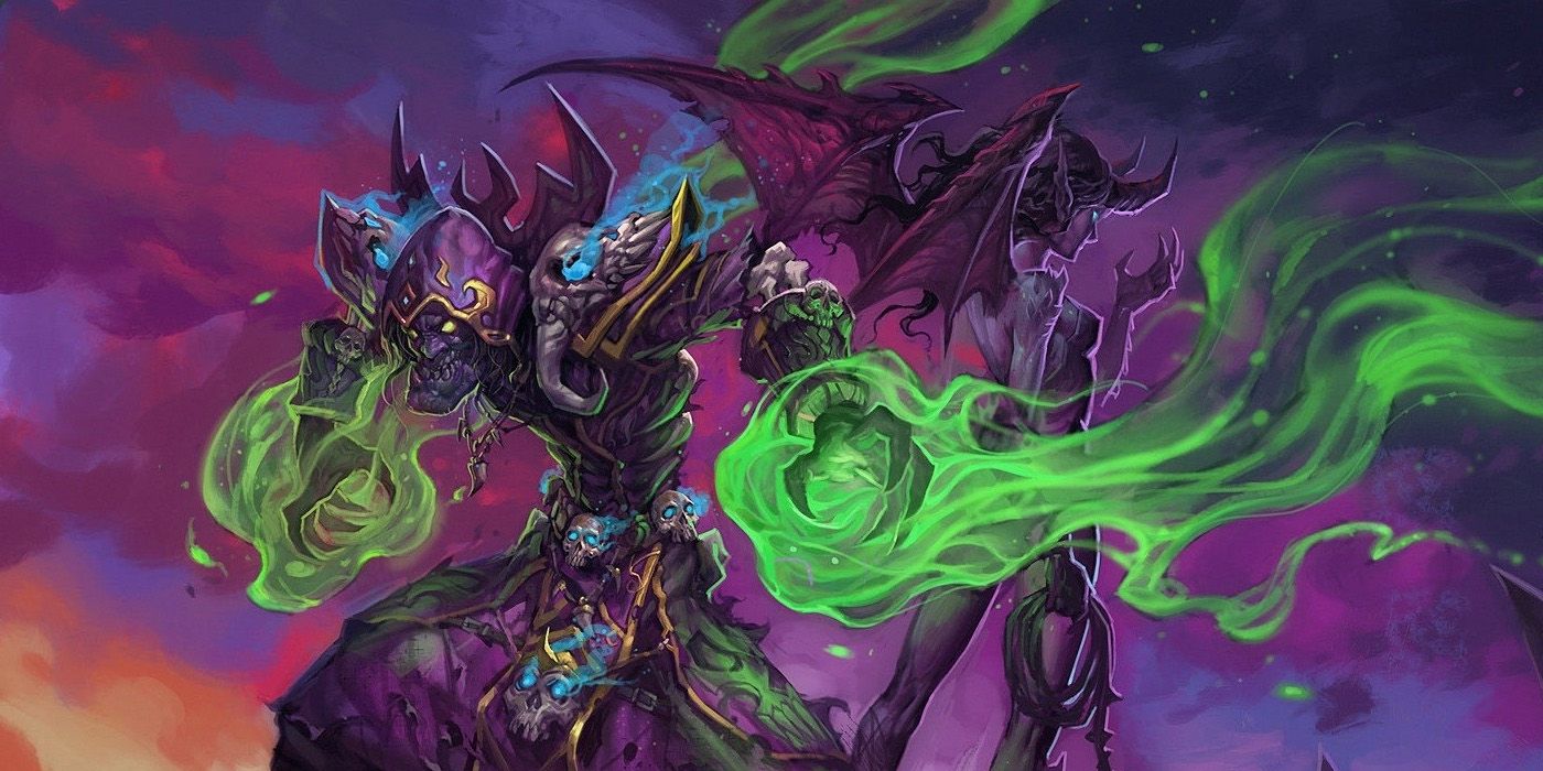 A Warlock activating a spell - World of Warcraft Warlock Facts
