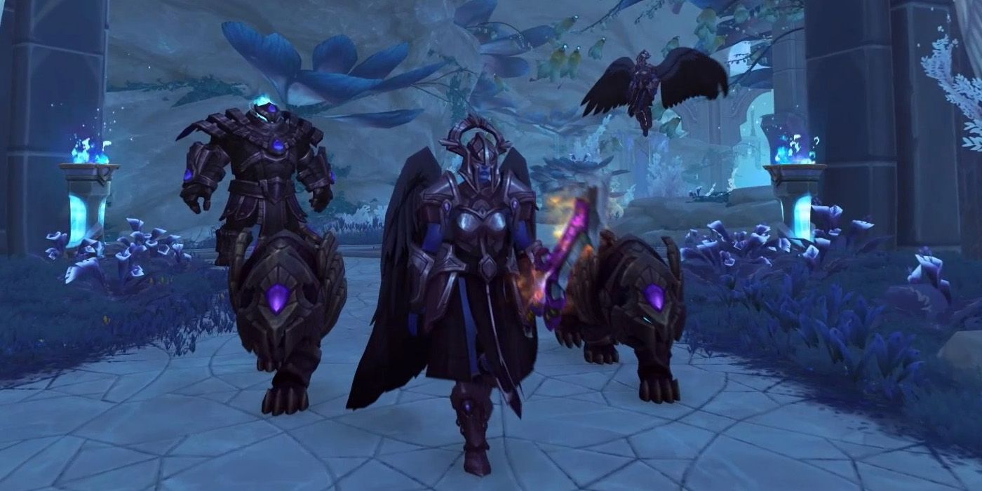 Группа Рыцарей Смерти - World of Warcraft Факты о Рыцарях Смерти