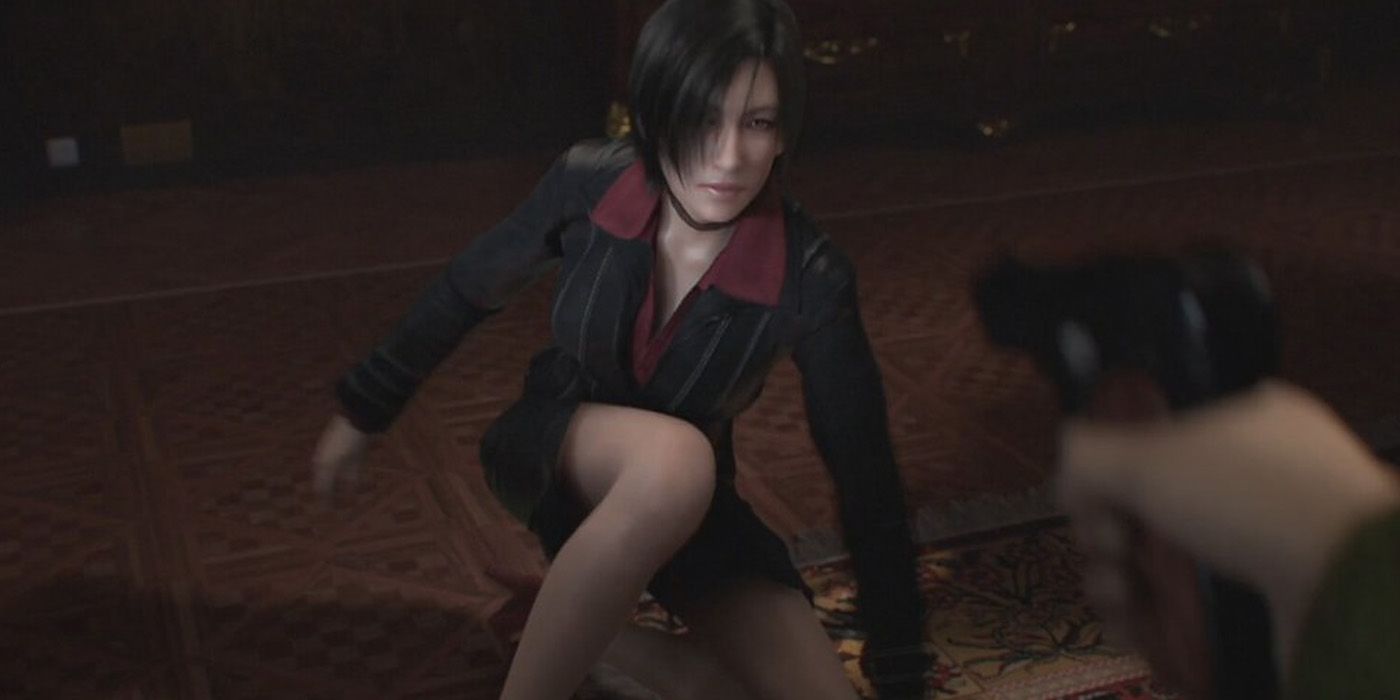 Ada demonstrating her fighting prowess- Resident Evil Ada Wong Facts