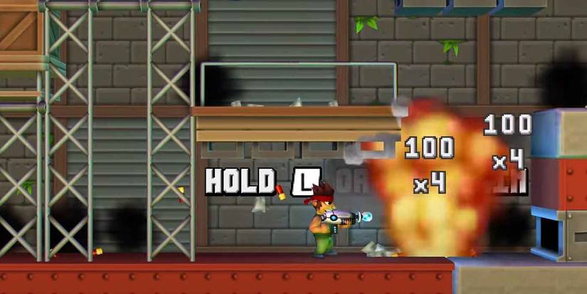 Killing Aliens in Alien Chaos 3D för Nintendo 3DS